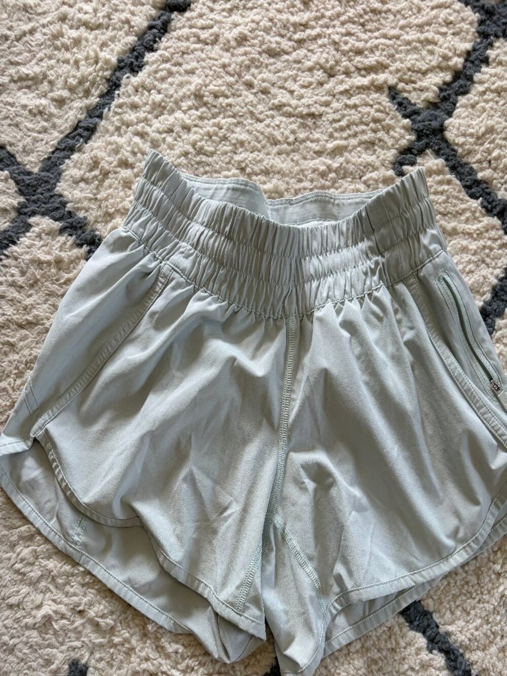lululemon athletica Light Sage Athletic Shorts